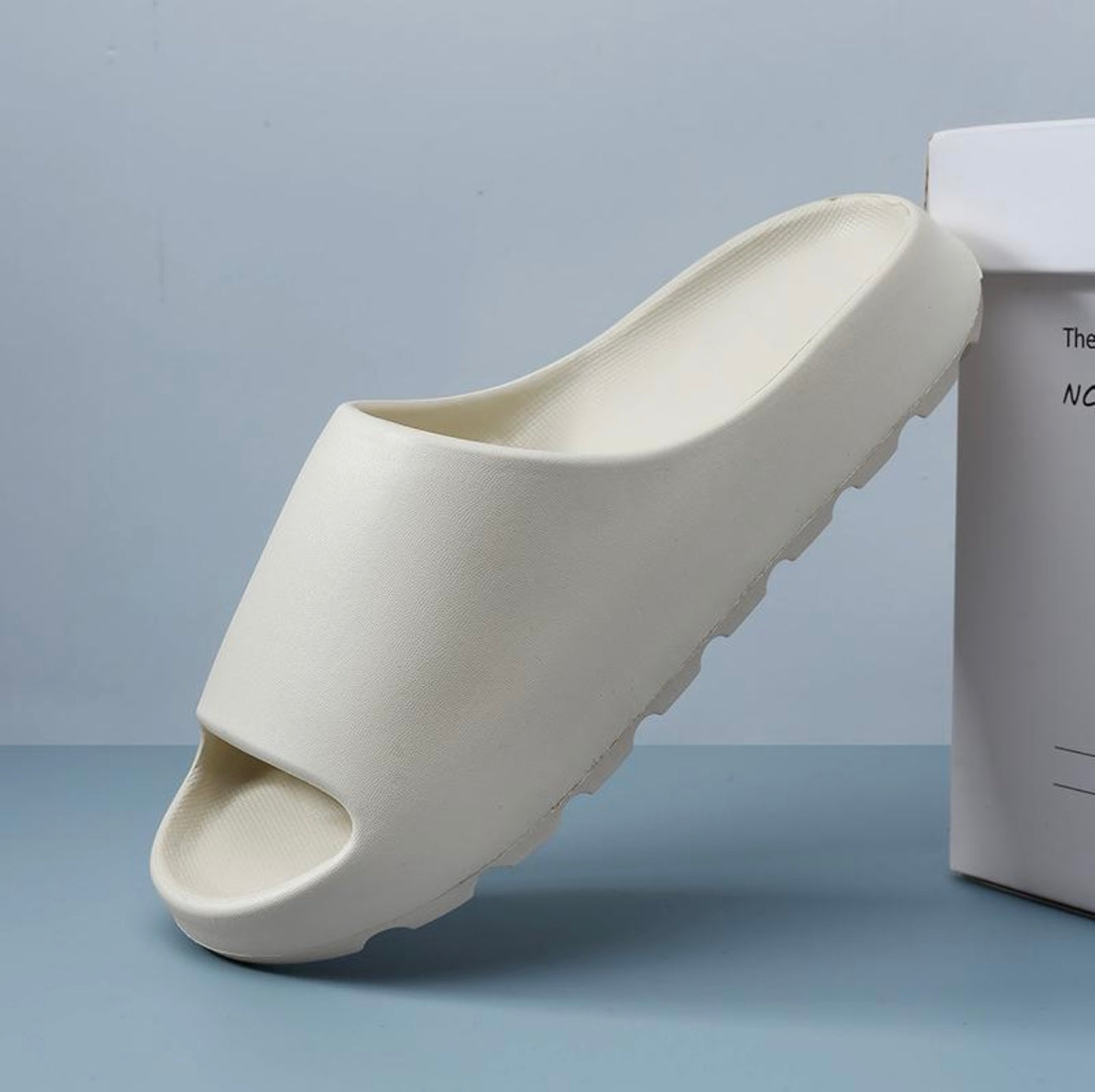Classic foam slider- cream