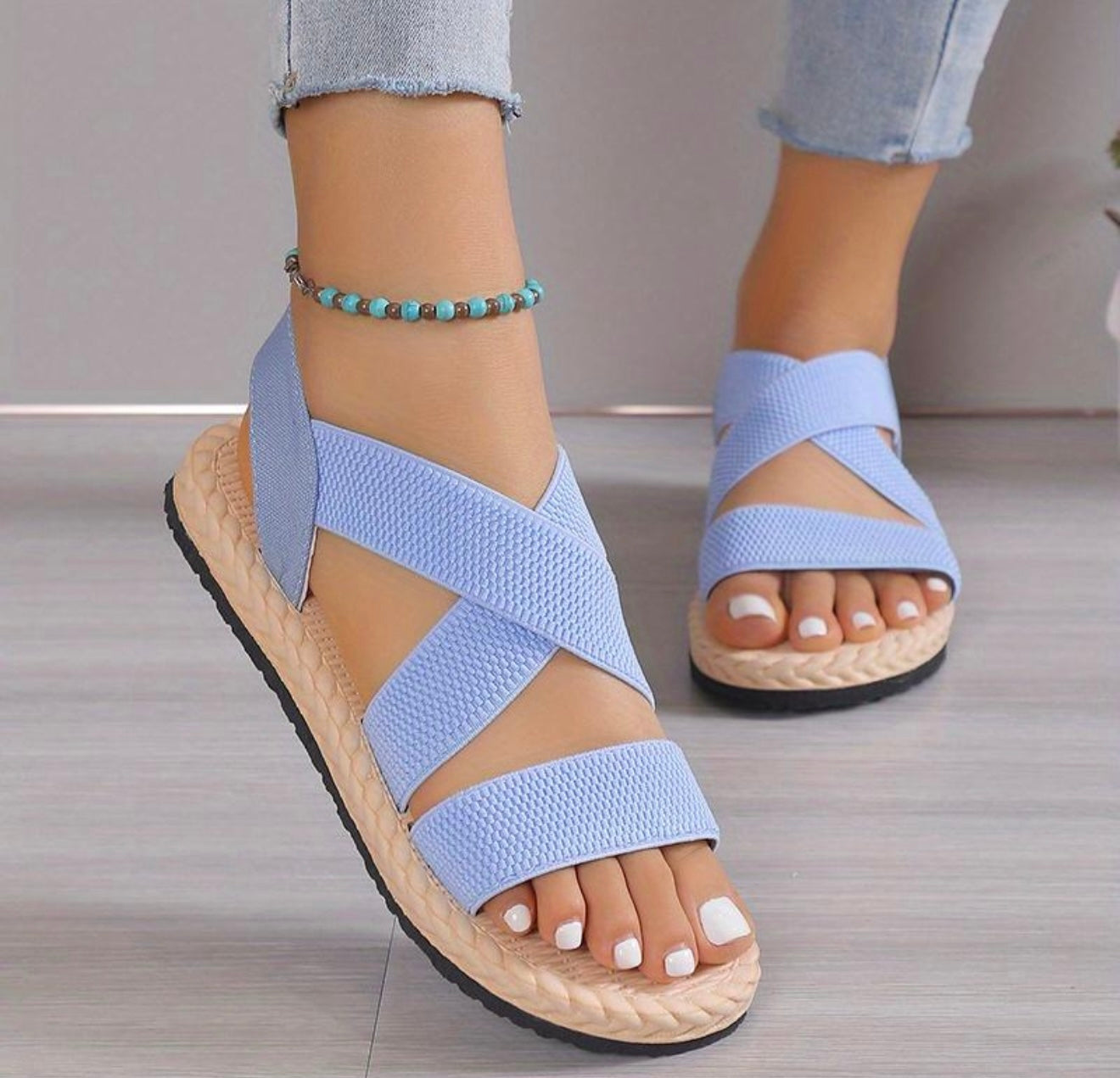 Dolly strap slider- Lilac