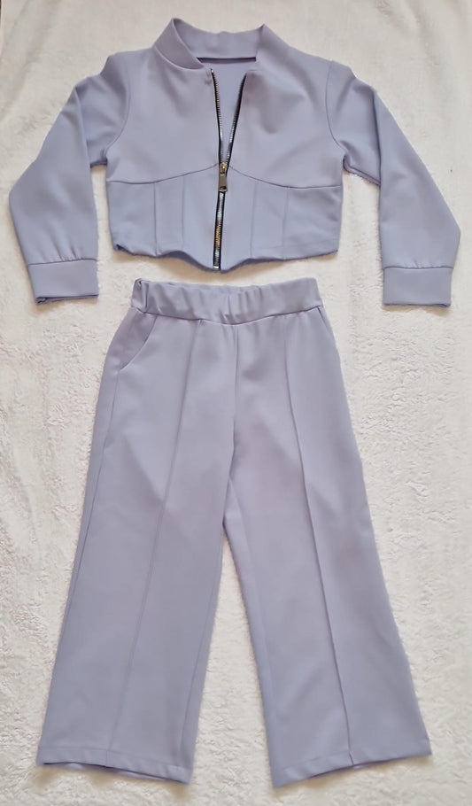 Girls flared trouser set