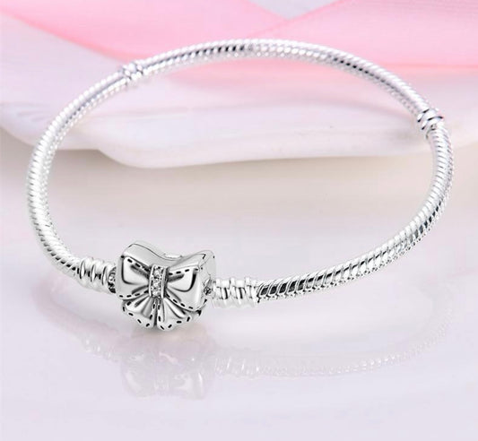 Bow Charm Bracelet