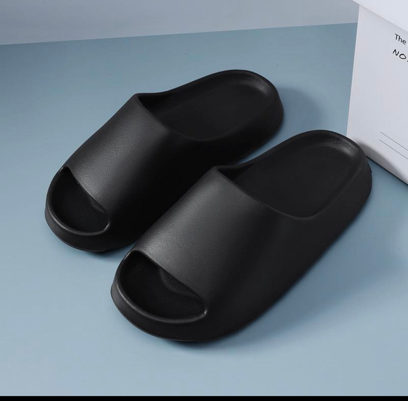 Classic foam slider- black