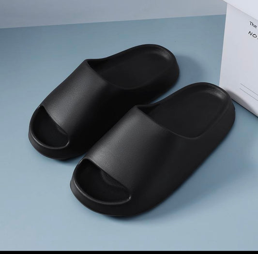 Classic foam slider- black