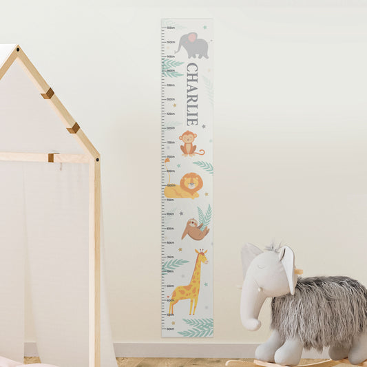 Personalised Animal Height Chart