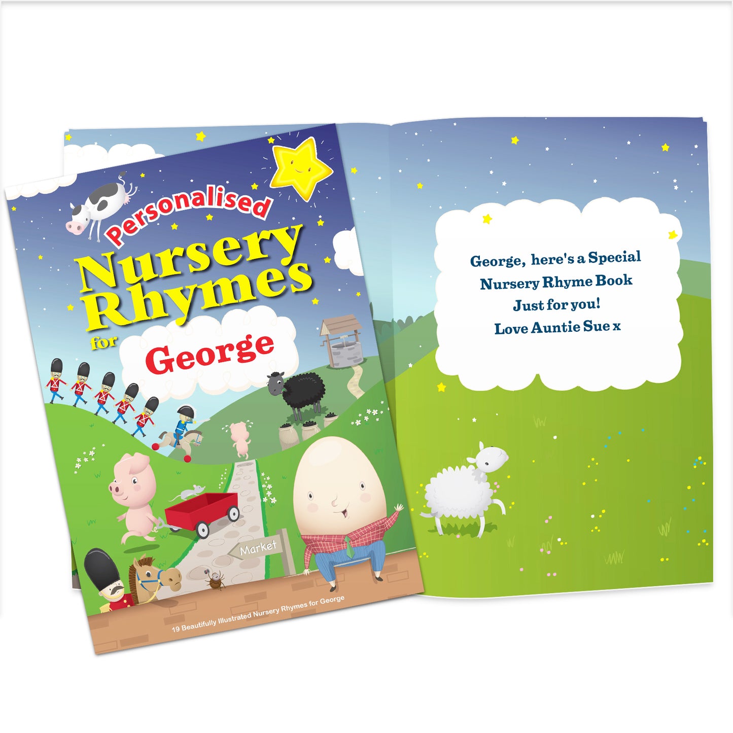 Personalised Nursery Rhyme Book