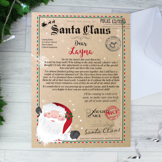 Personalised Santa Claus Letter